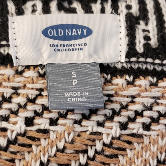 NWT OLD NAVY aztec pattern cardigan size S - Picture 6 of 12